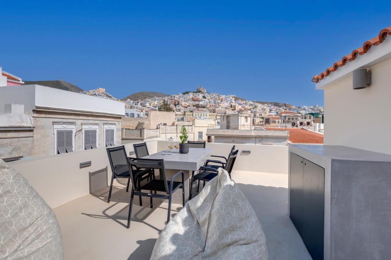 The Heart Of Syra - Your Home In Ermoupolis Экстерьер фото